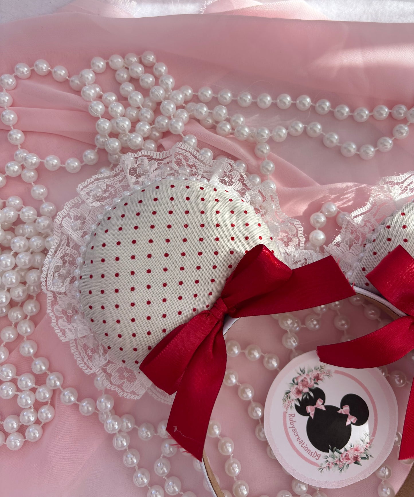 Dotty coquette mouse ears