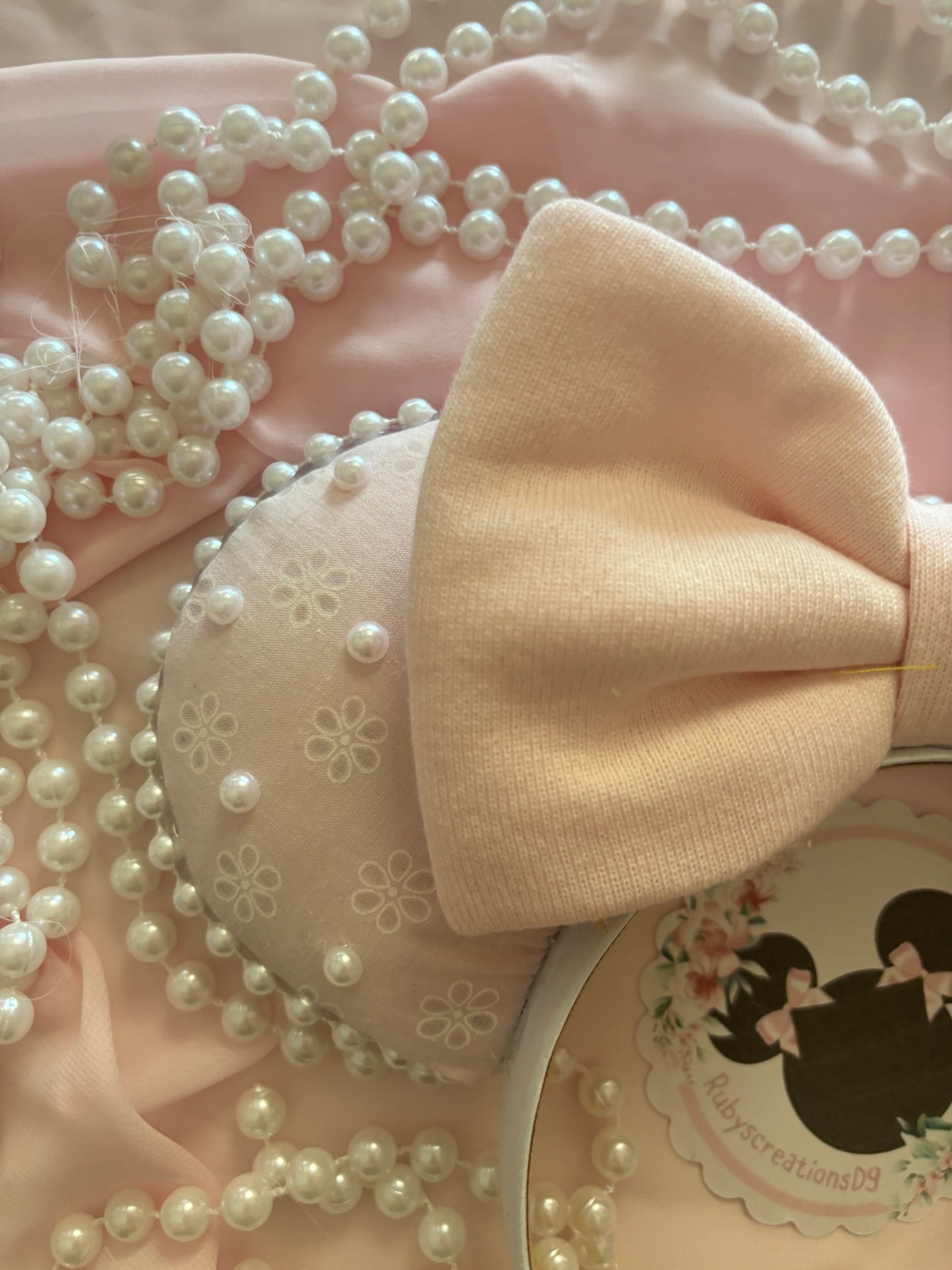 Pastel Rose mouse ears