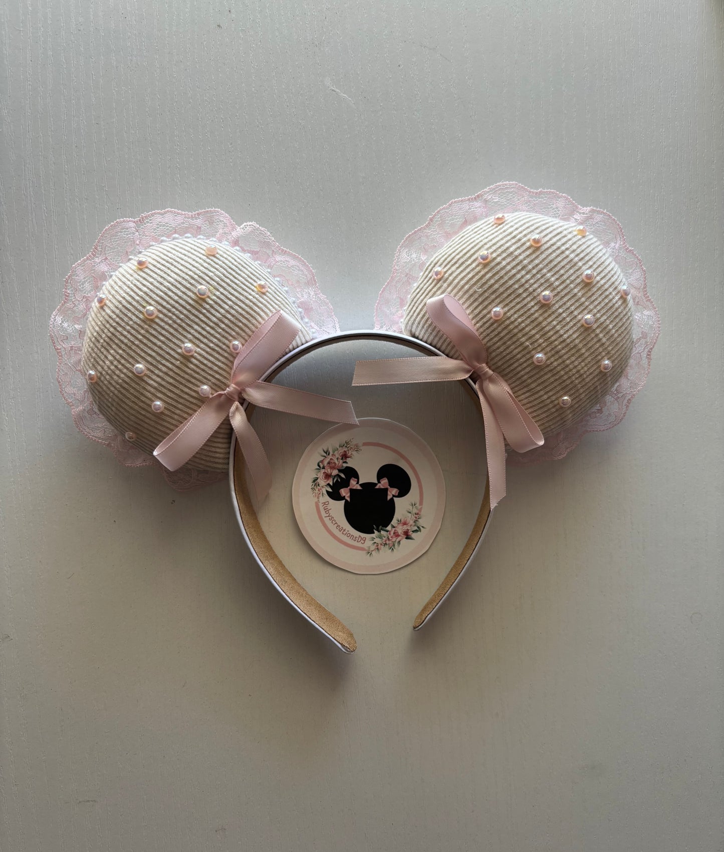 Diana pink coquette mouse ears