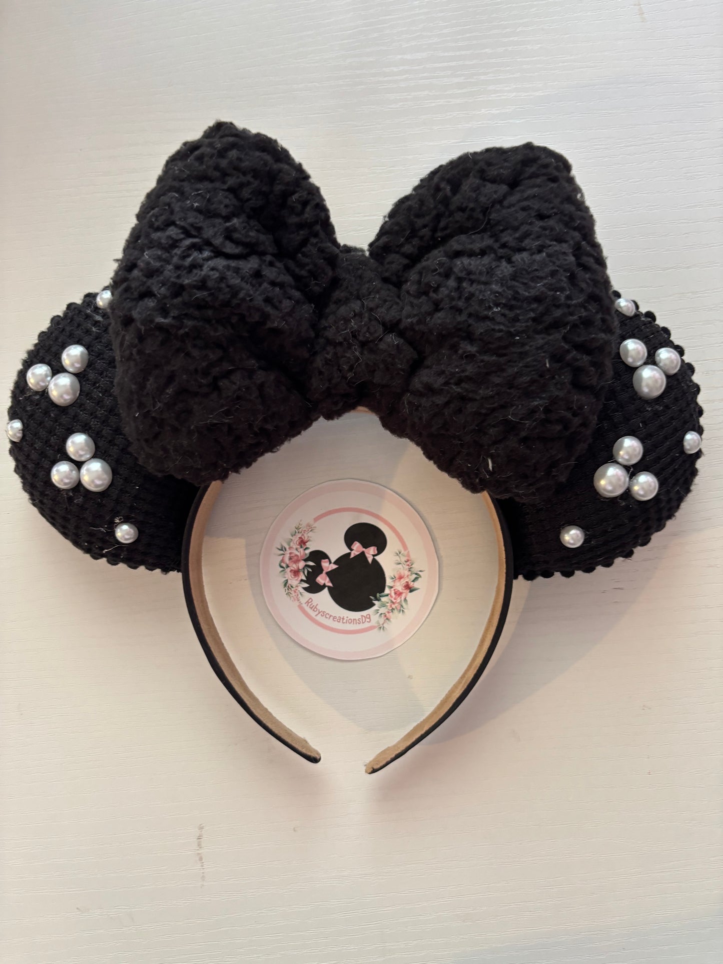 Black on black mouse ears