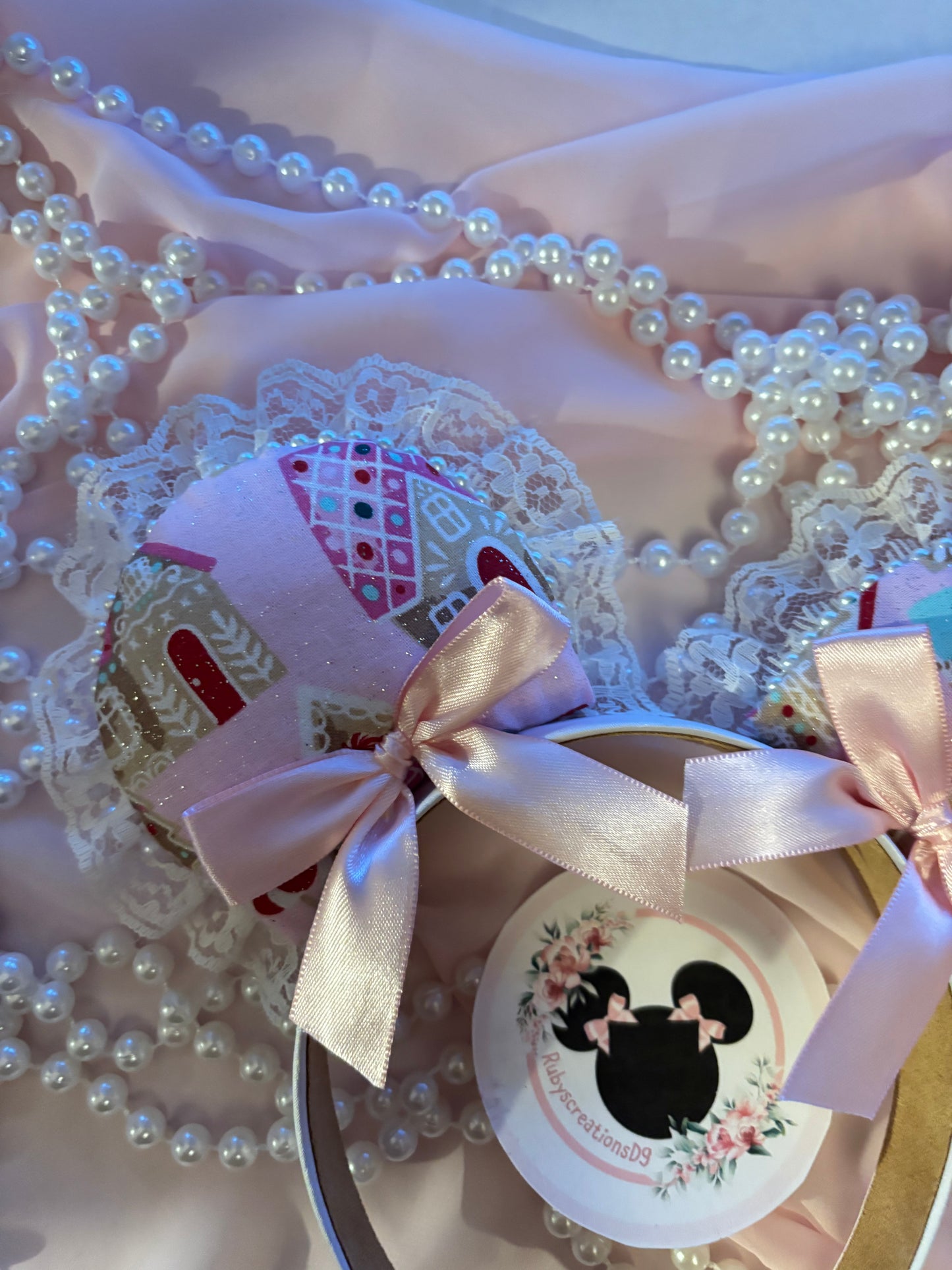 Gingerbread house coquette mouse ears
