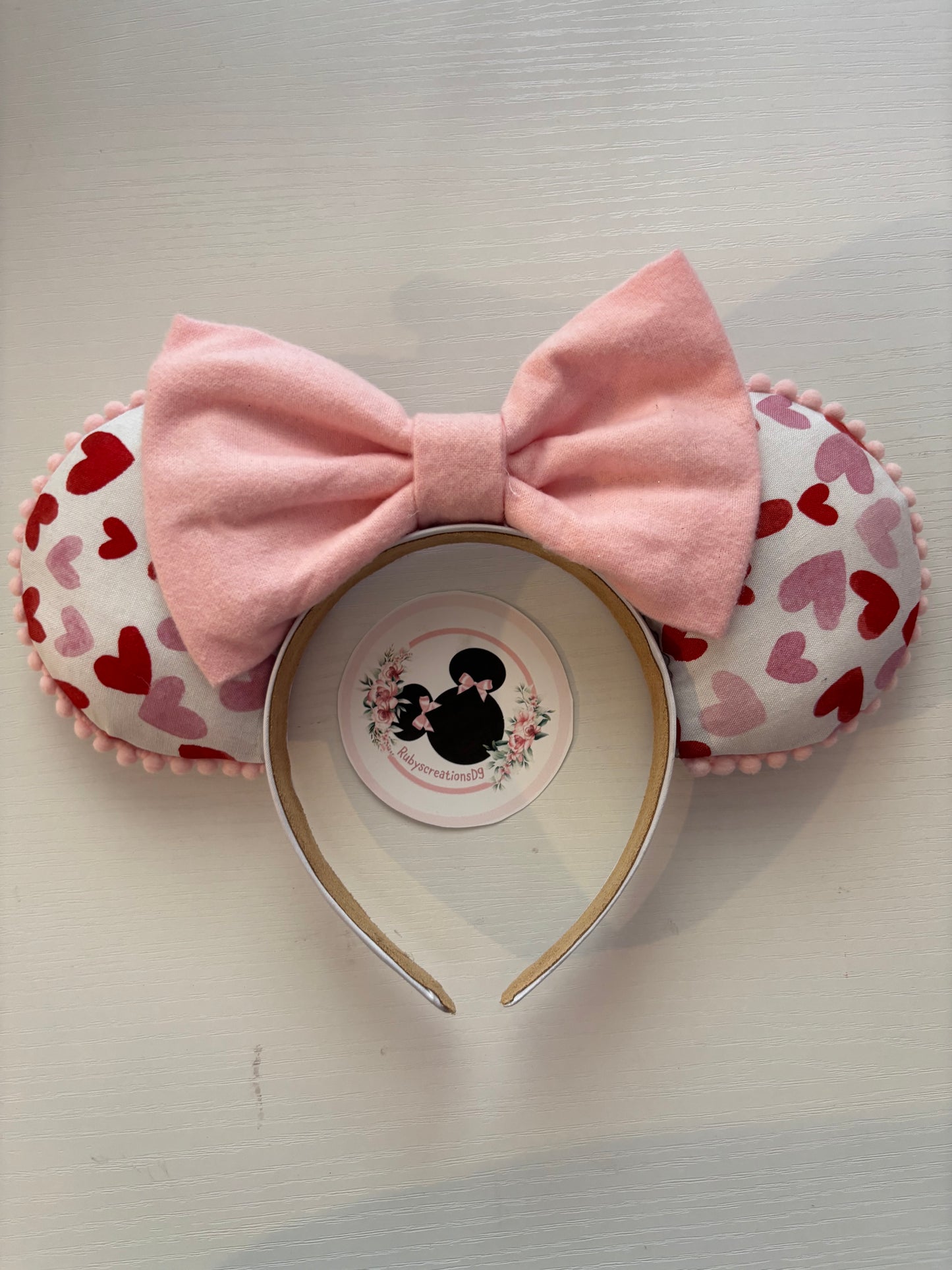 Valentina pink mouse ears