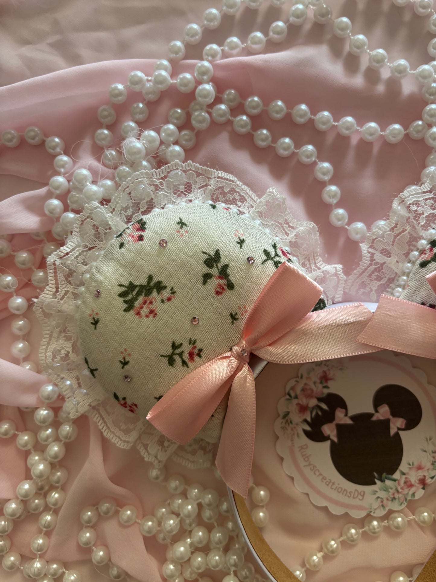 Cherry blossom coquette mouse ears