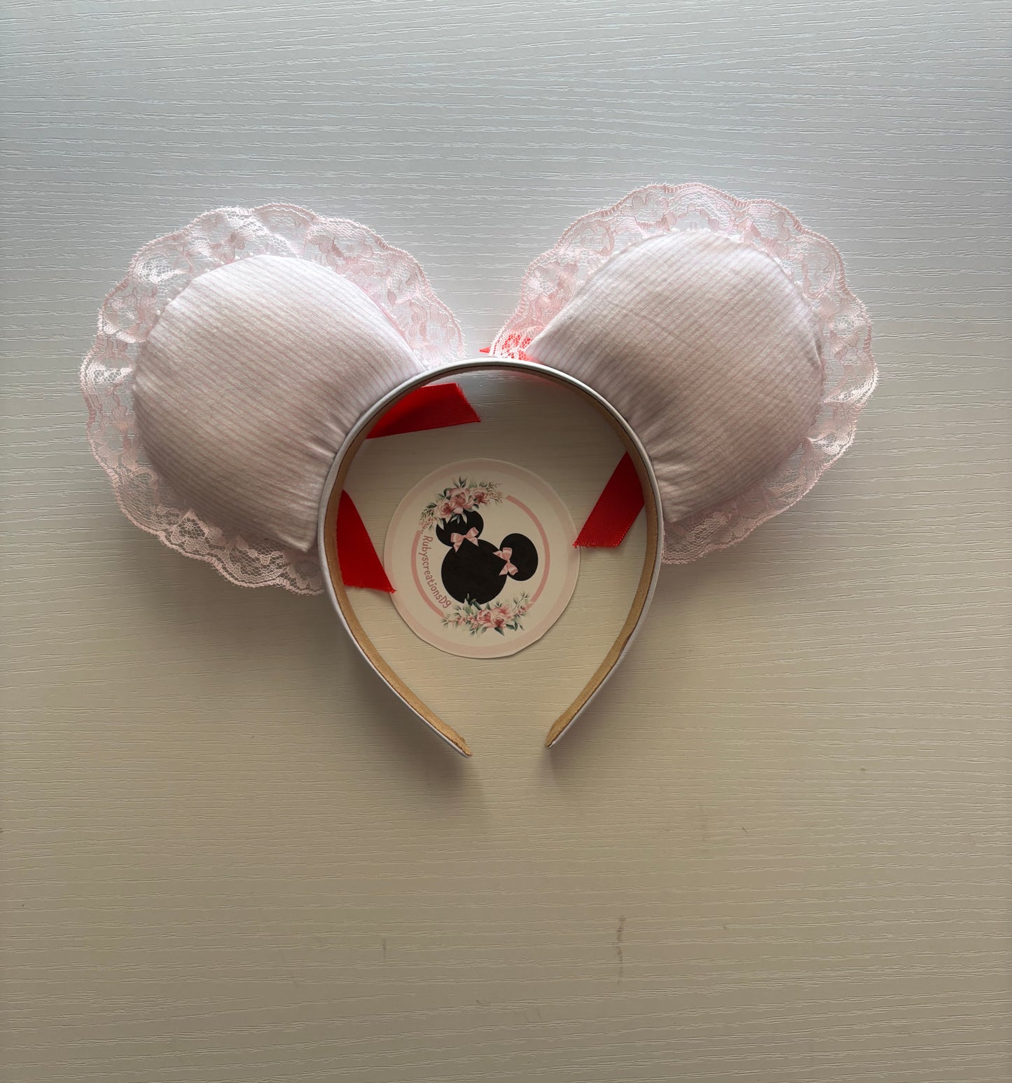 Ana red berry coquette mouse ears