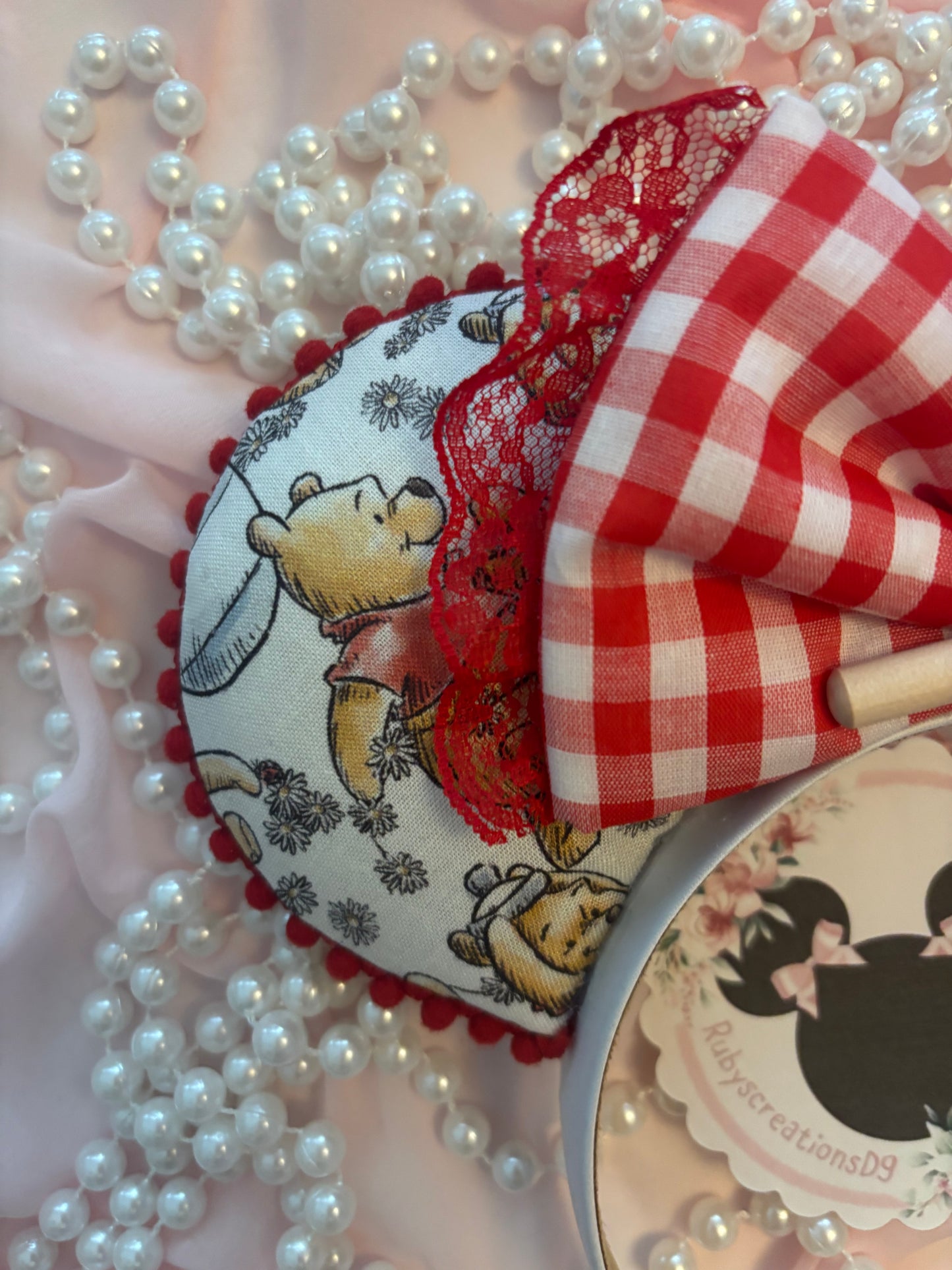 Lovely Pooh picnic mouse ears