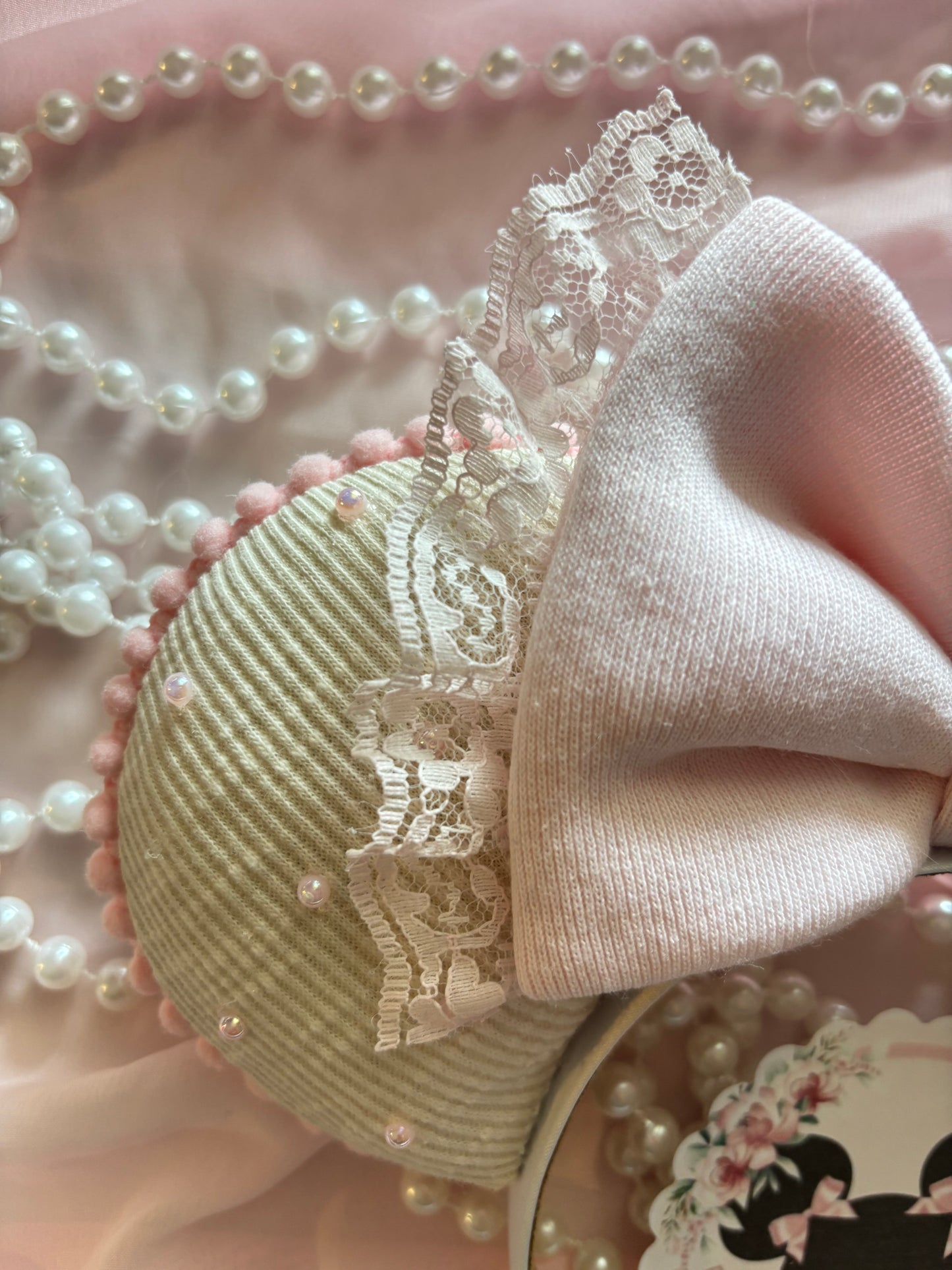 Diana pink mouse ears