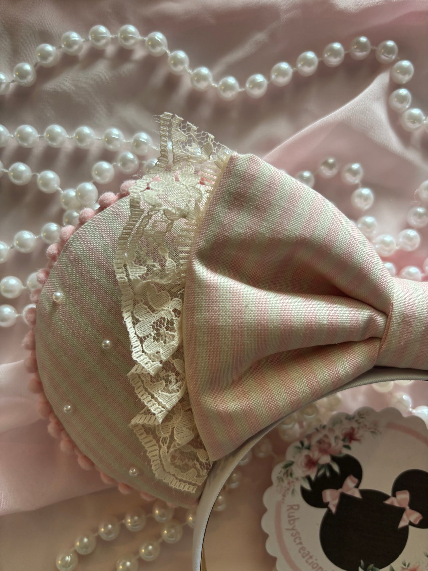 Antique Rose mouse ears