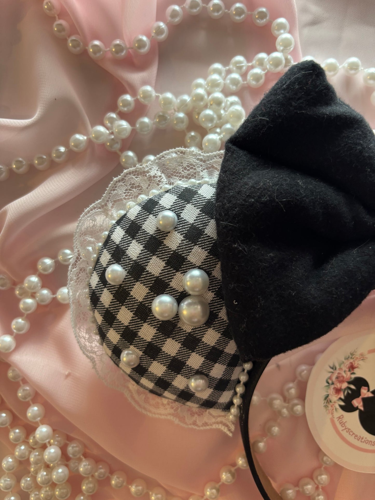 Tuxedo mouse ears