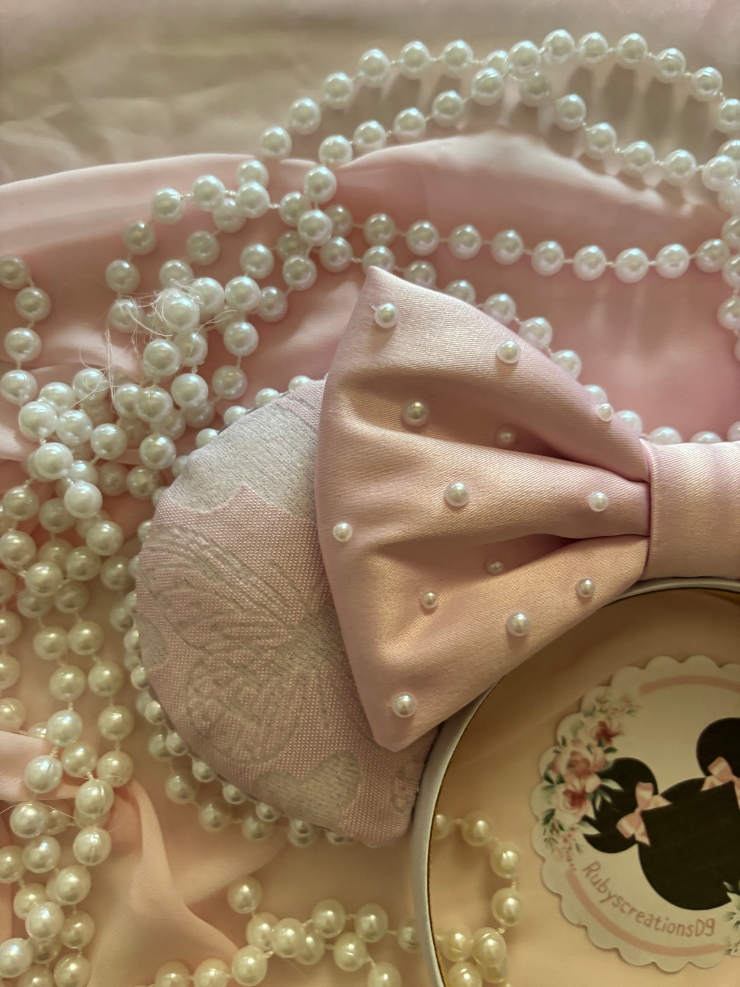 Dusty Rose mouse ears