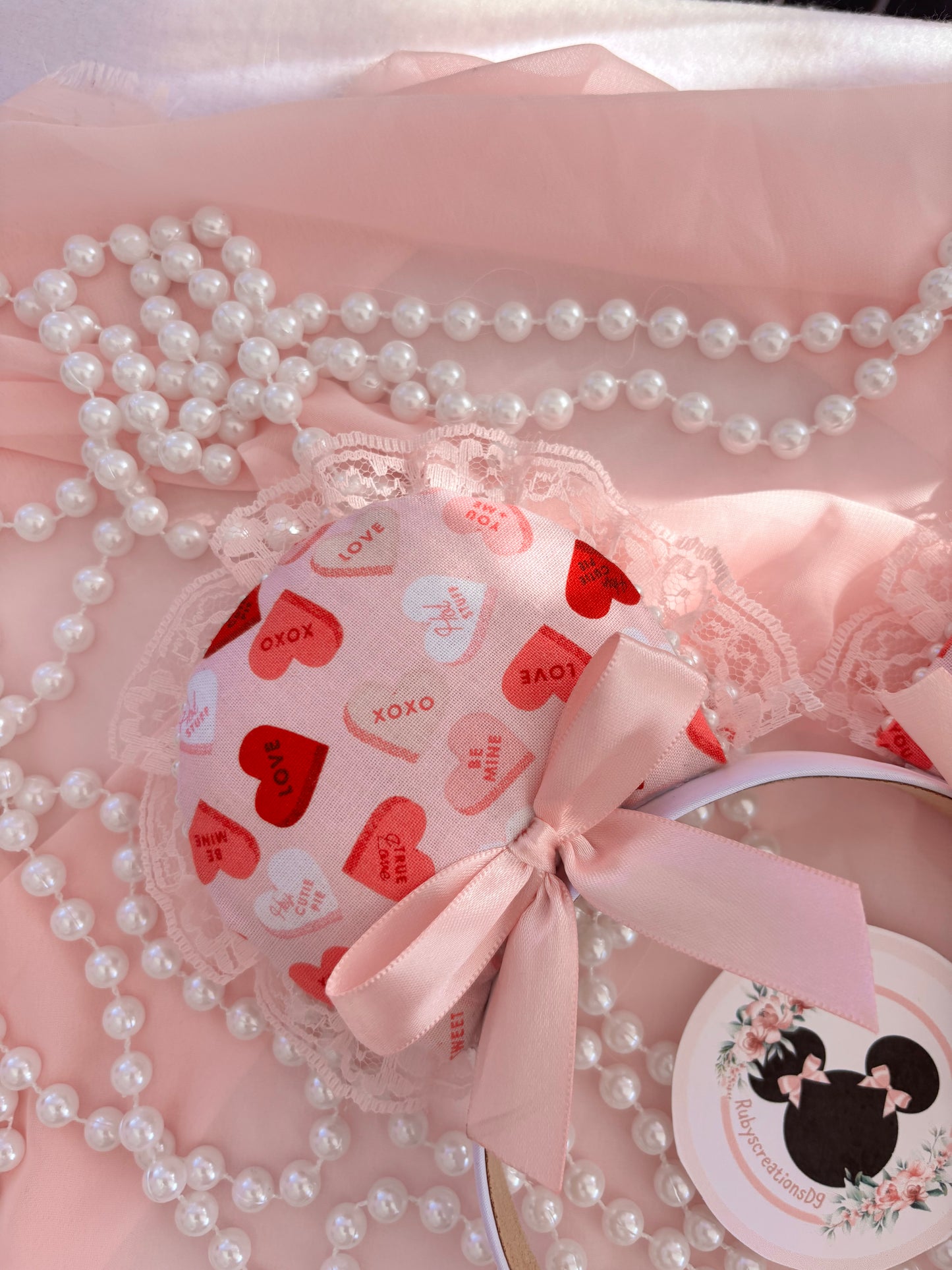 Xoxo love coquette mouse ears