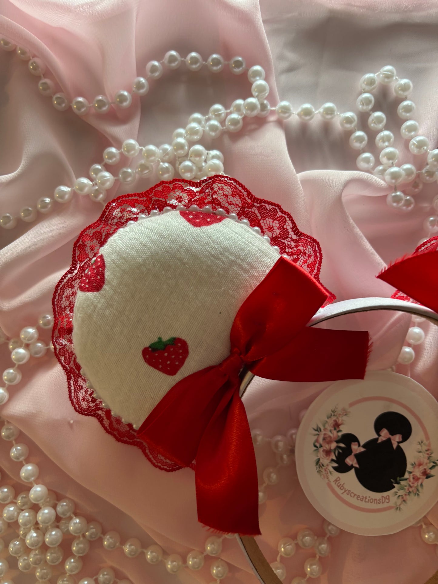 Red strawberry coquette