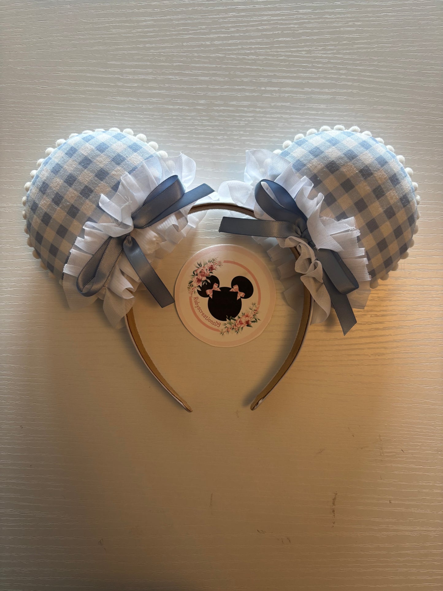 Aquamarine coquette mouse ears