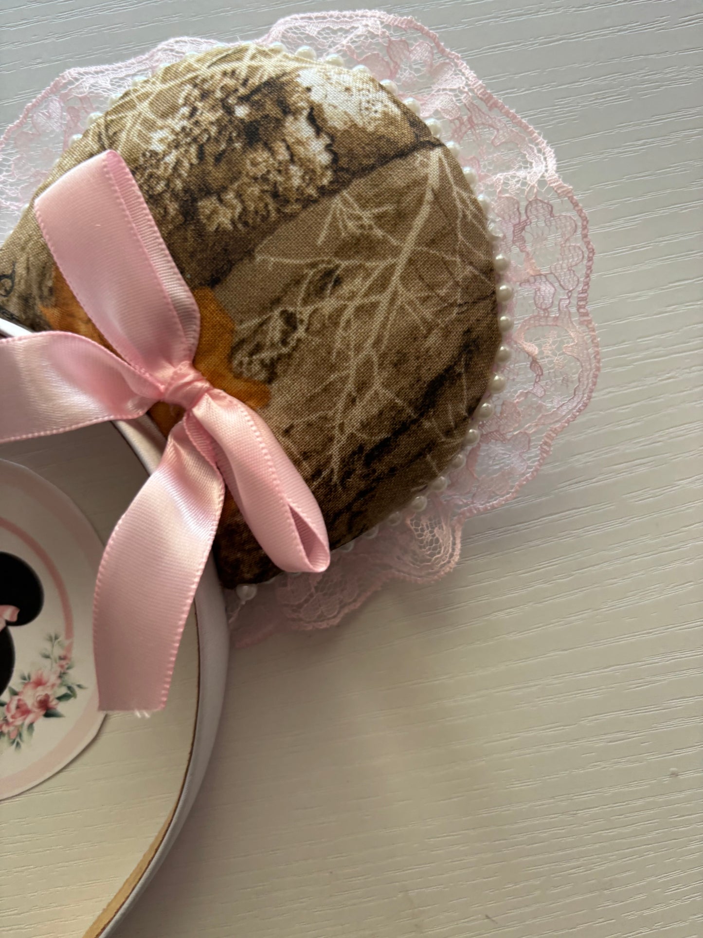 Camo pink coquette mouse ears