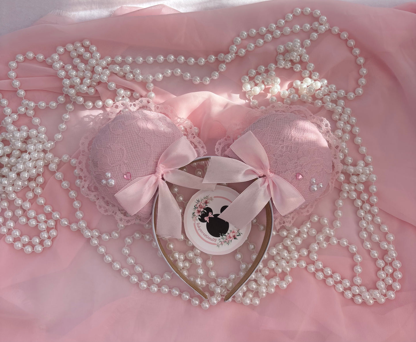 Lacey coquette mouse ears