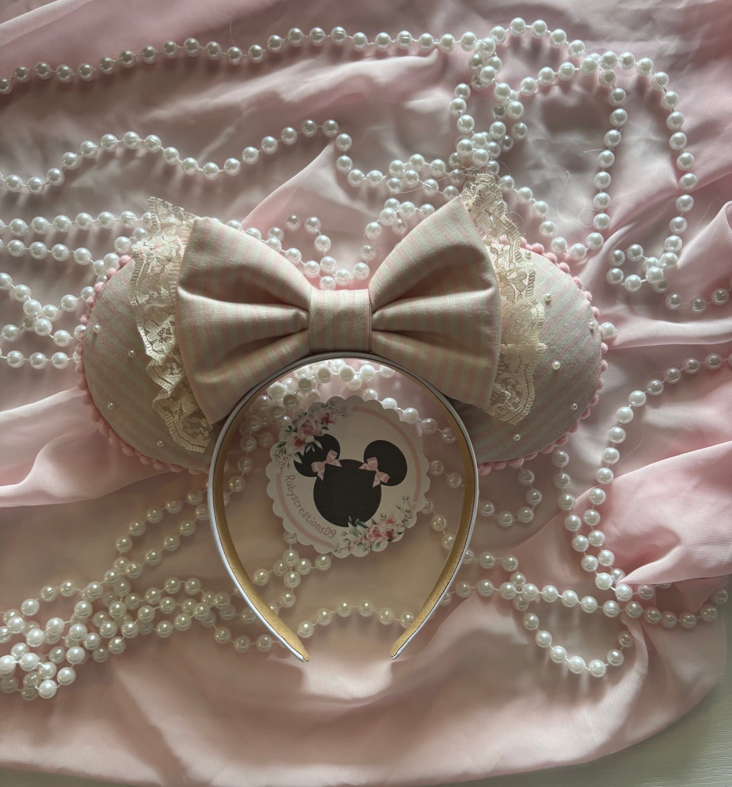 Antique Rose mouse ears