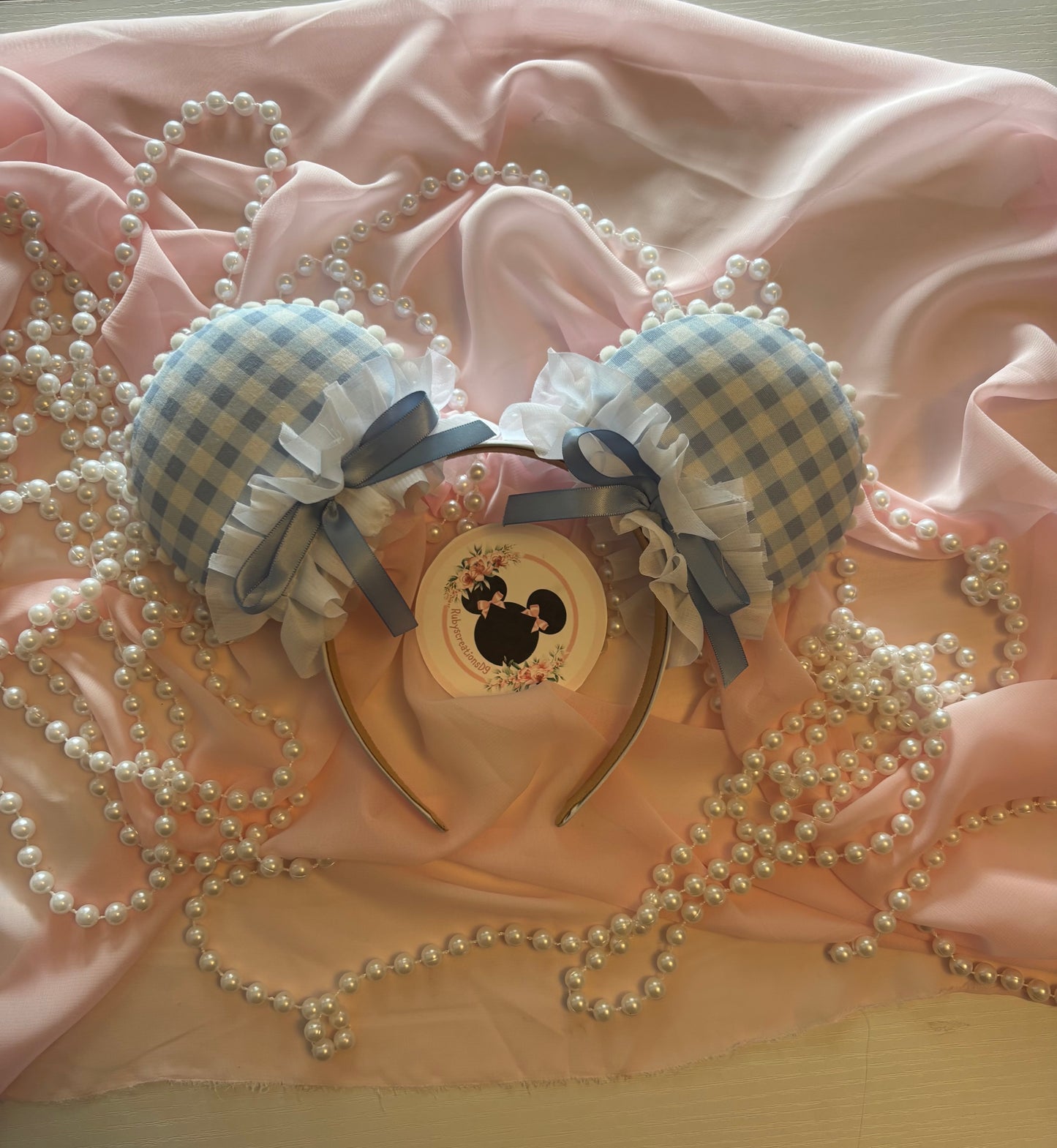Aquamarine coquette mouse ears
