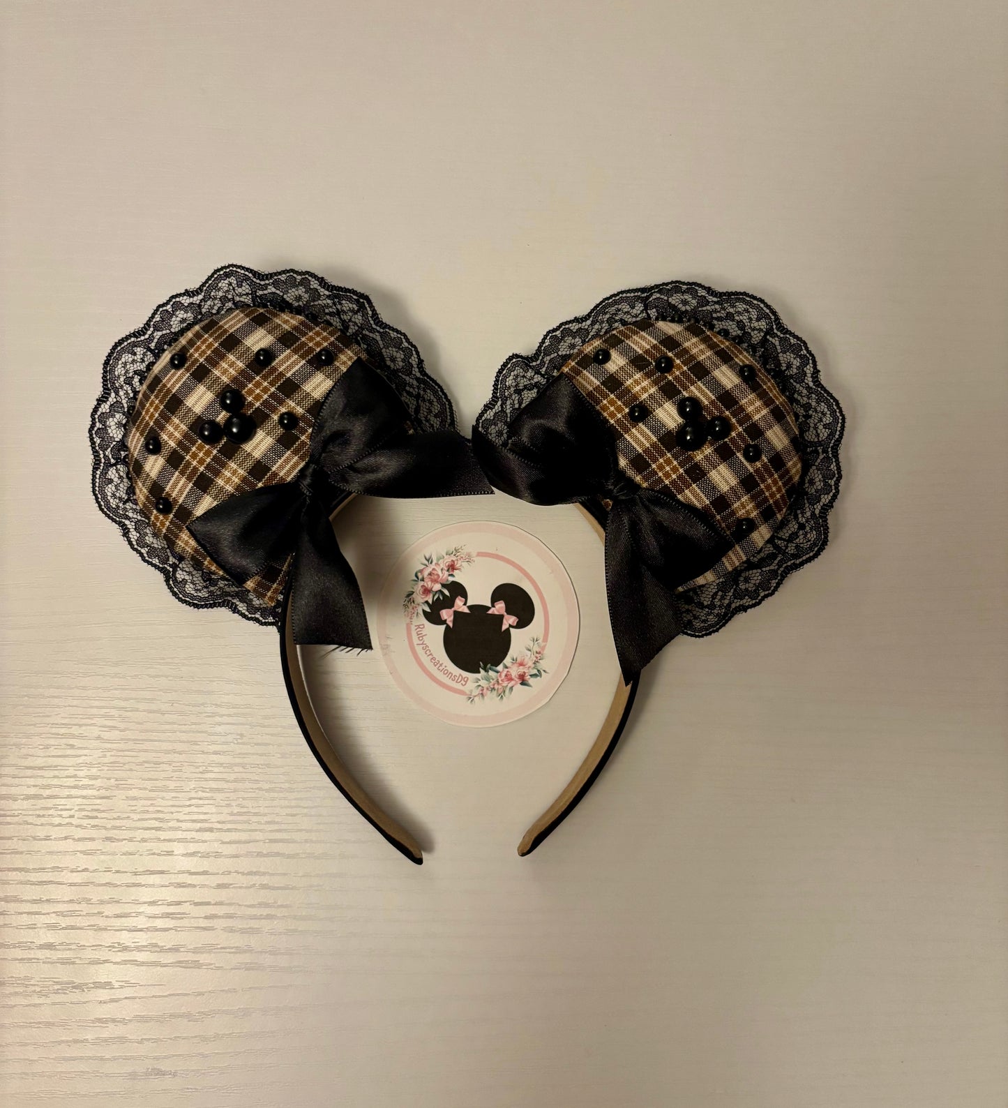 Mocha coquette mouse ears
