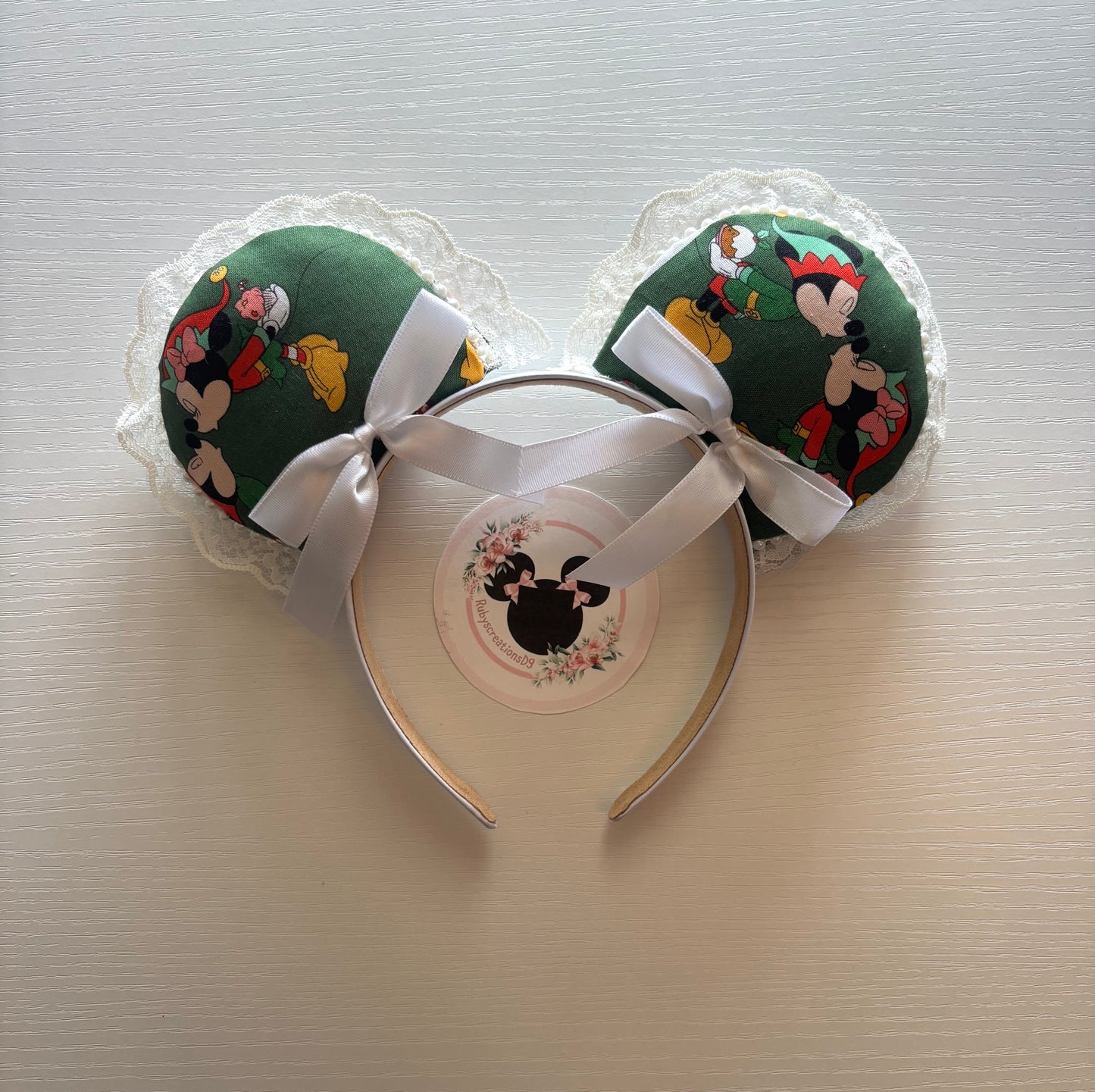 Mistletoe love coquette mouse ears ￼