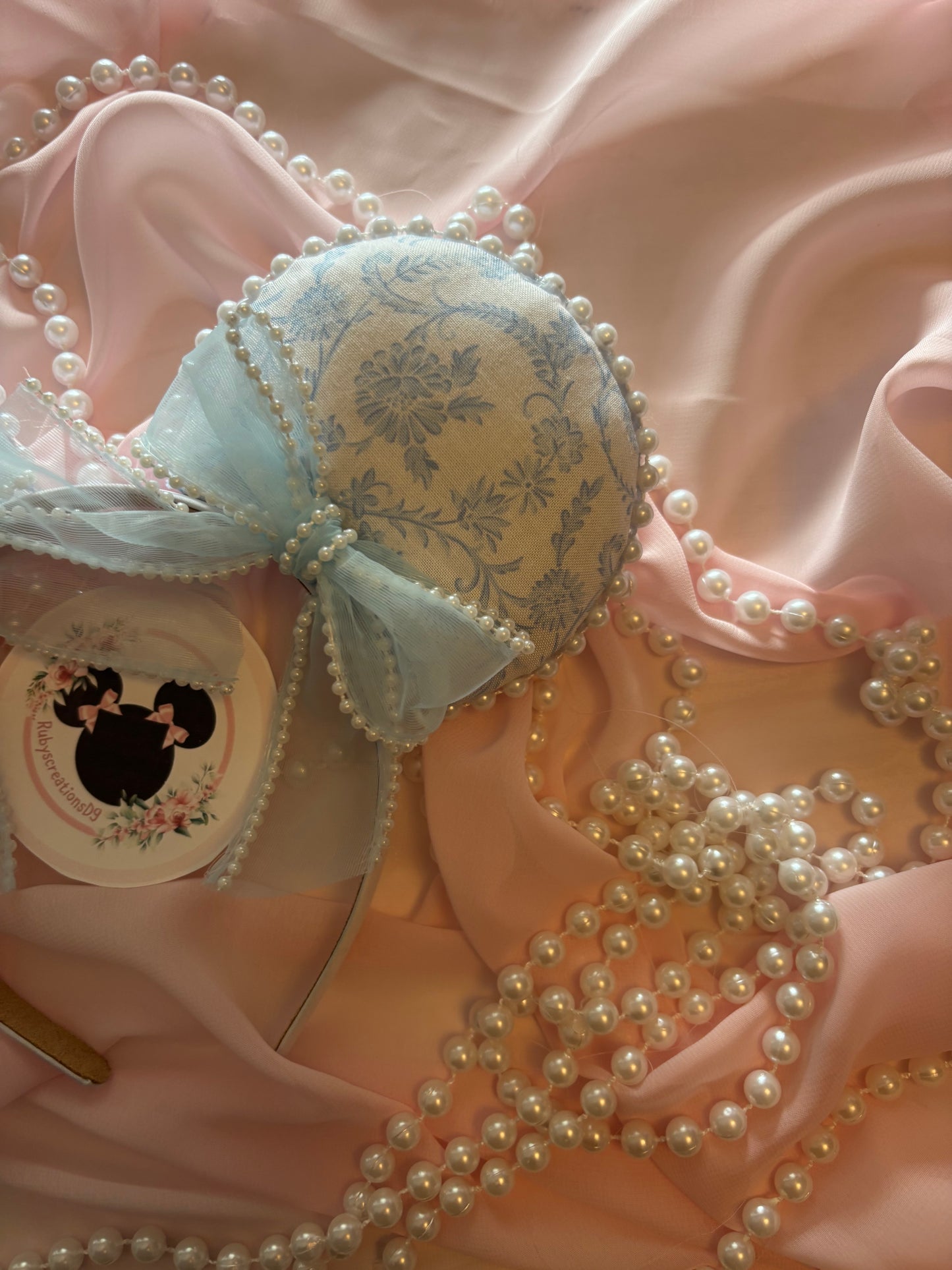 Victoria blue pearled mouse ears