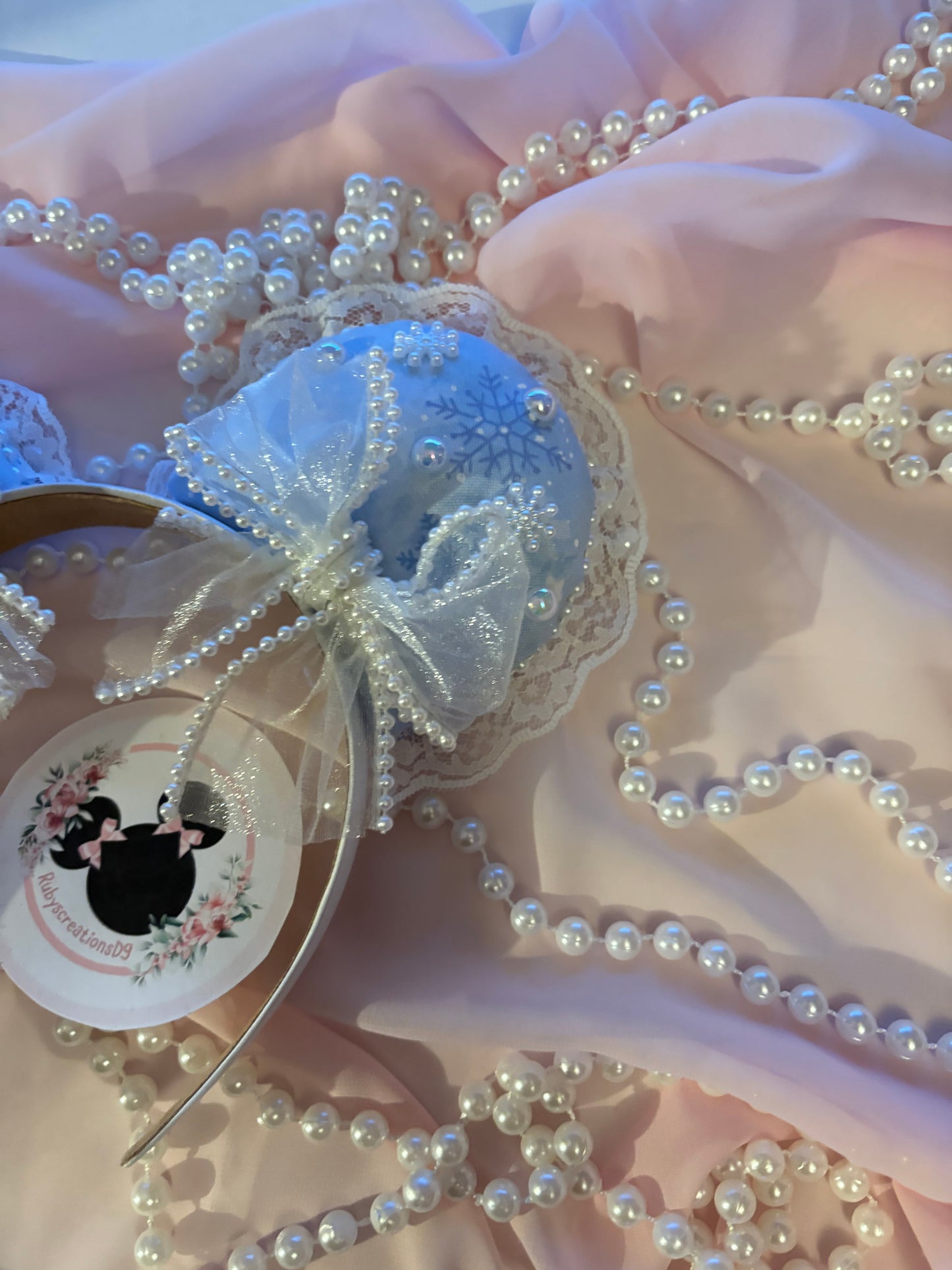 Frozen blue coquette mouse ears