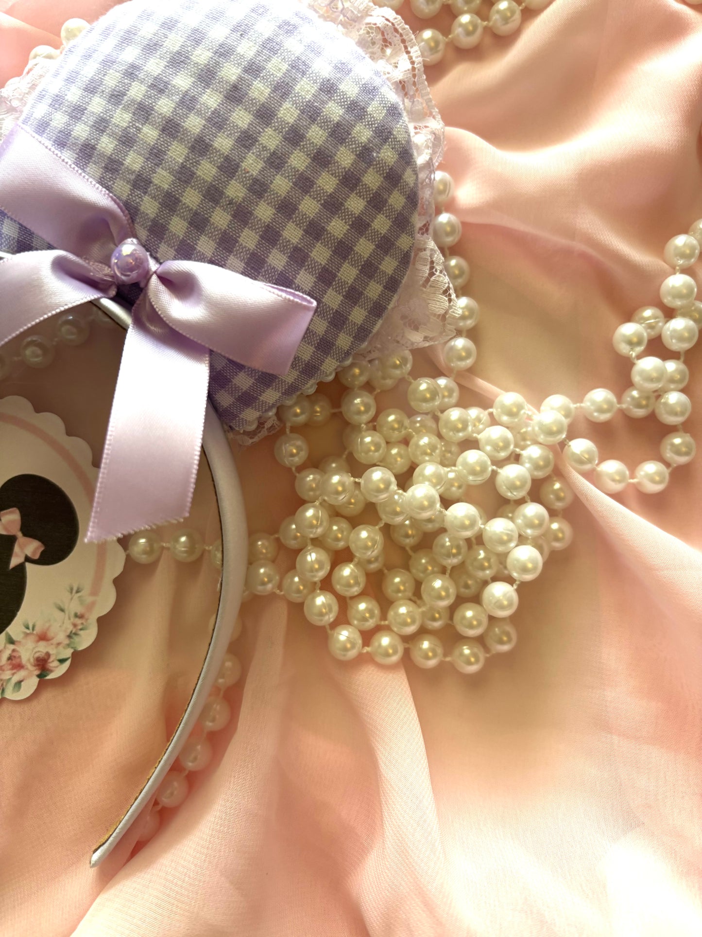Viola purple coquette mouse ears
