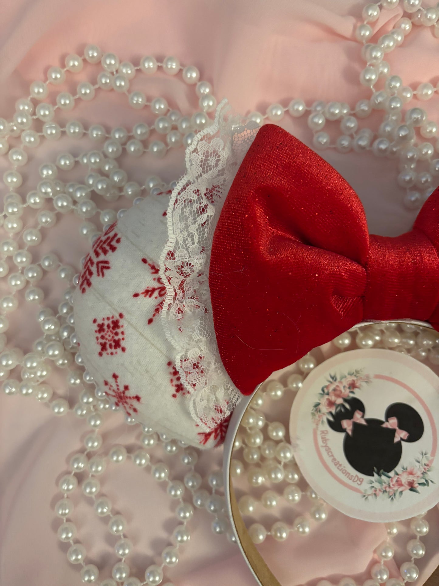 Christina snowflake mouse ears