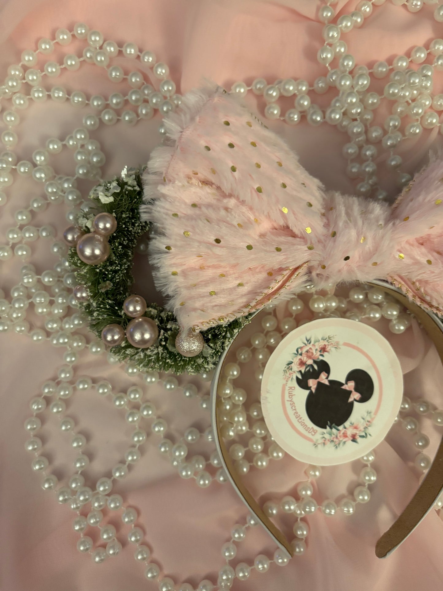 Charming circle mouse ears