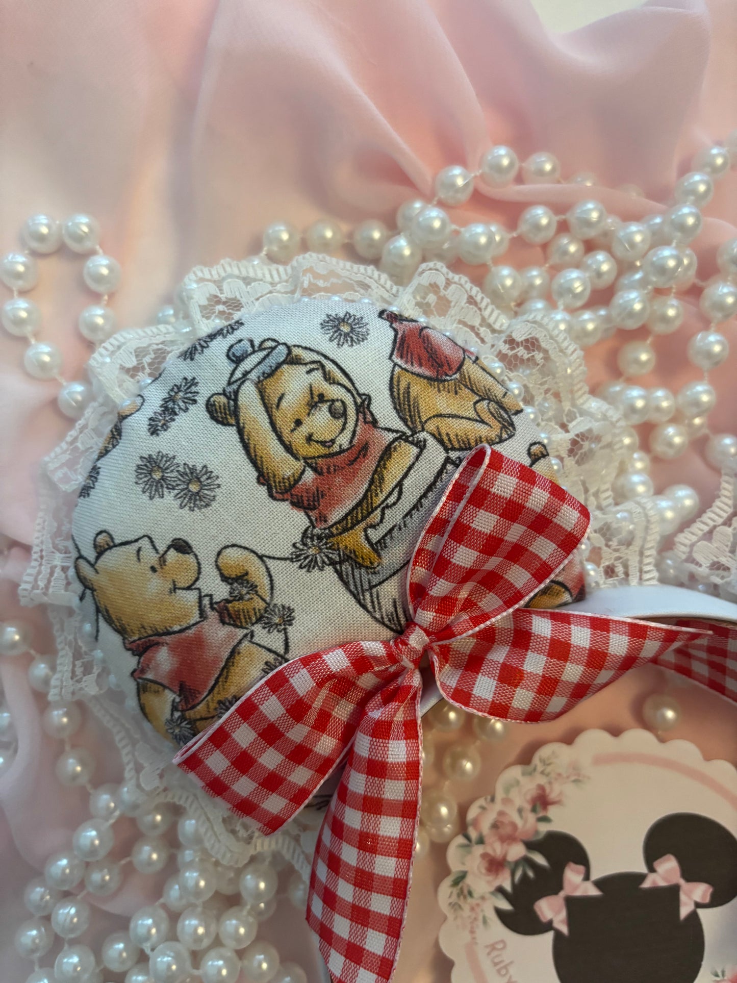 Lovely Pooh picnic coquette mouse ears