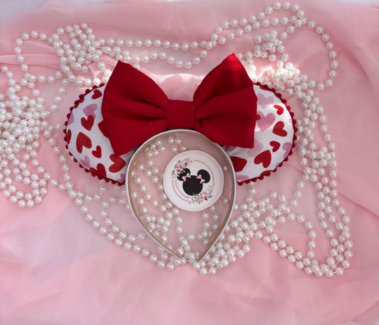 Valentina red mouse ears