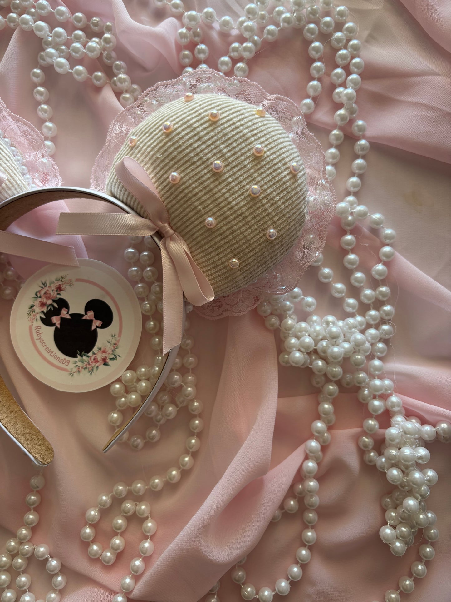 Diana pink coquette mouse ears