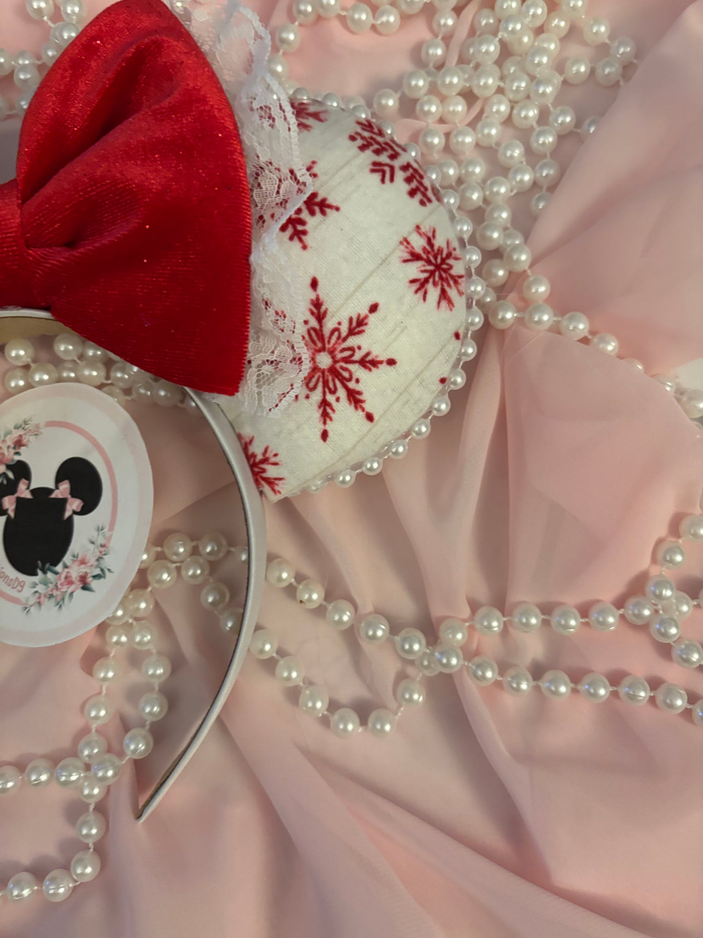 Christina snowflake mouse ears