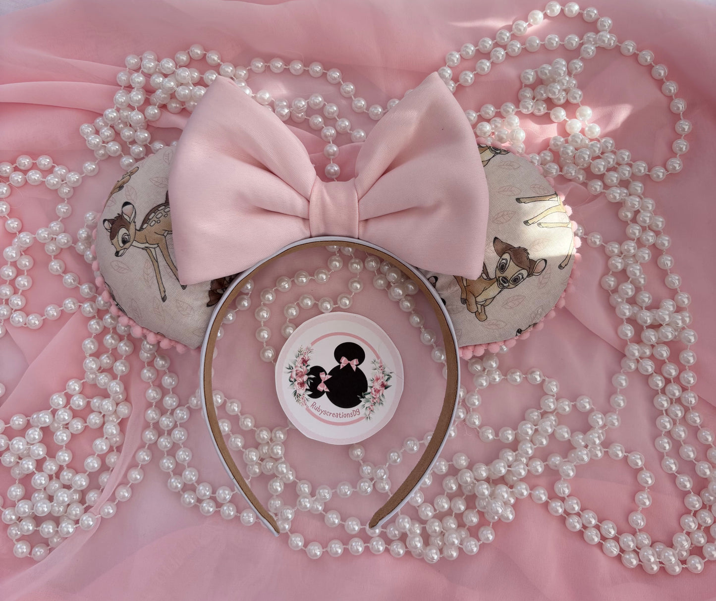 Bambi pink mouse ears