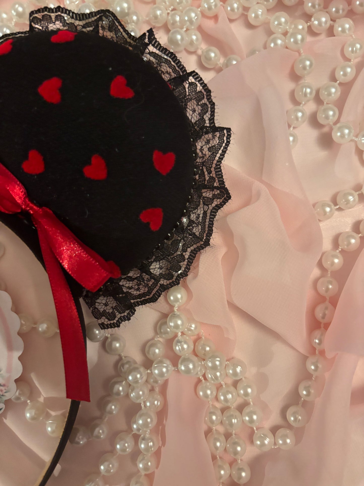 Queen of hearts coquette mouse ears