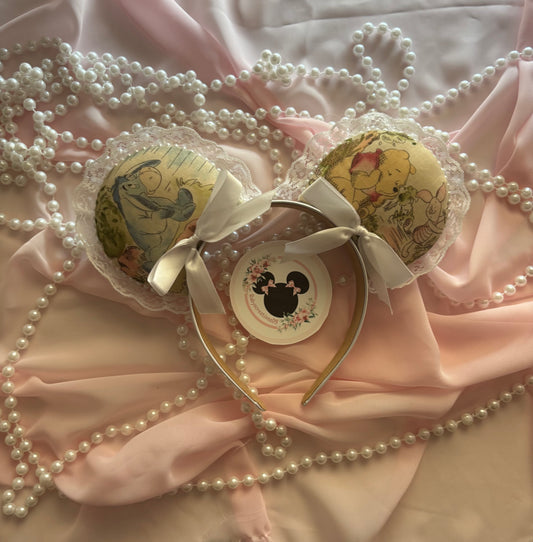 Vintage Pooh mouse ears