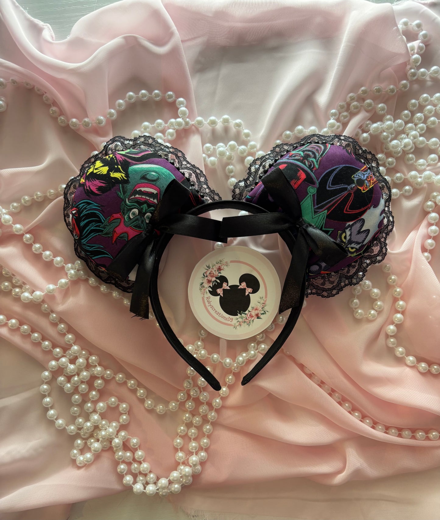 Neon villains coquette mouse ears