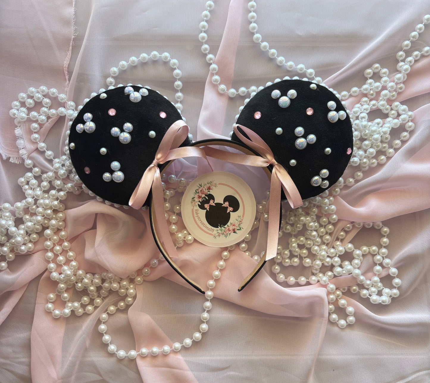 Ebony rose mouse ears
