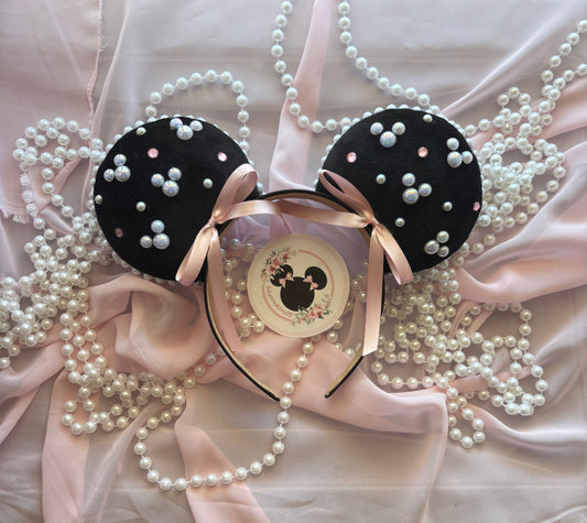 Ebony rose mouse ears