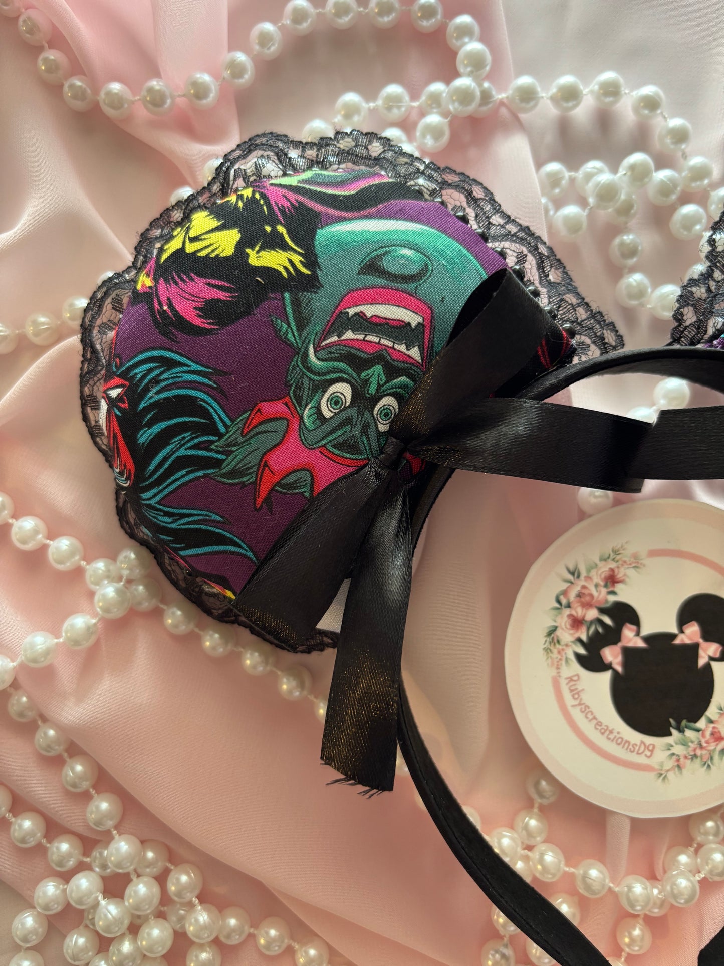 Neon villains coquette mouse ears