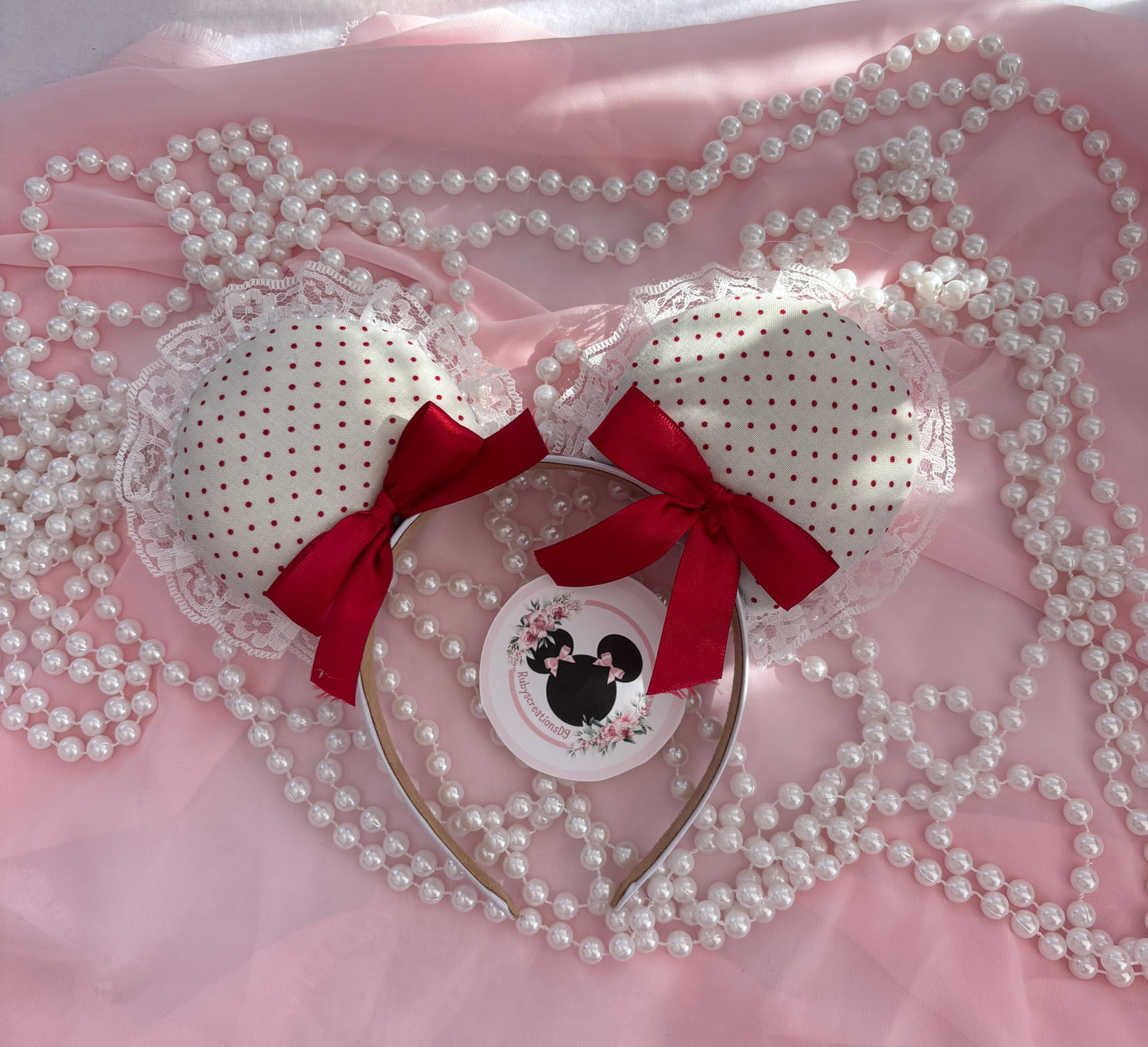 Dotty coquette mouse ears