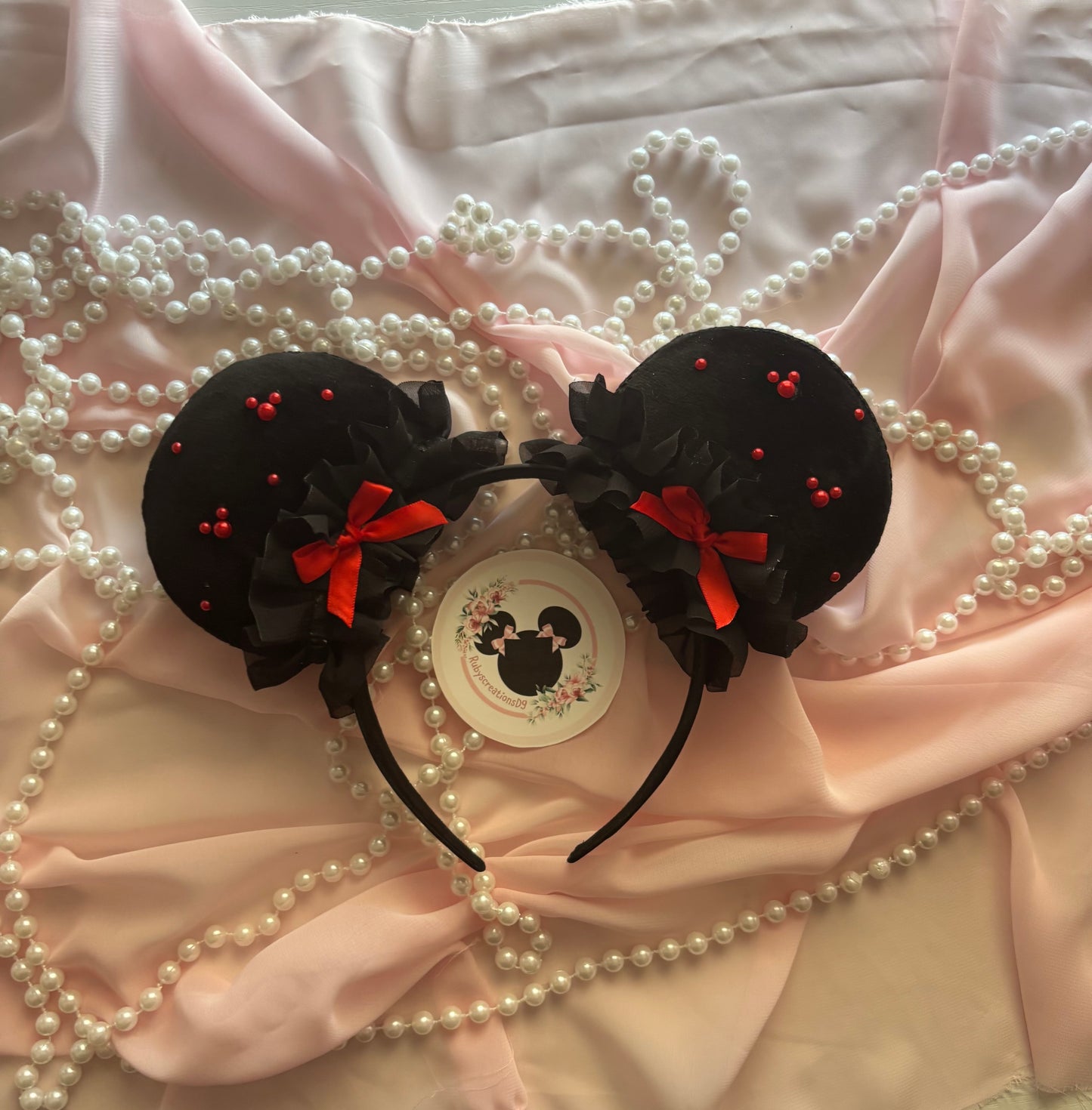 Lia red mouse ears