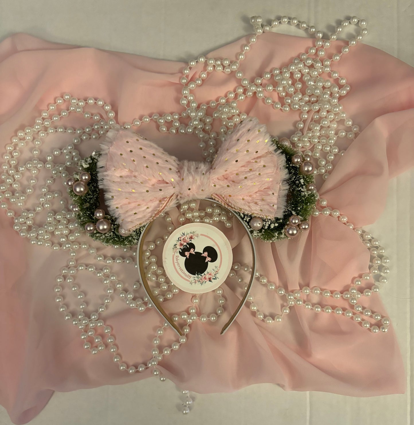 Charming circle mouse ears