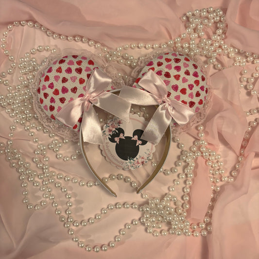 Love all over coquette Pink mouse ears