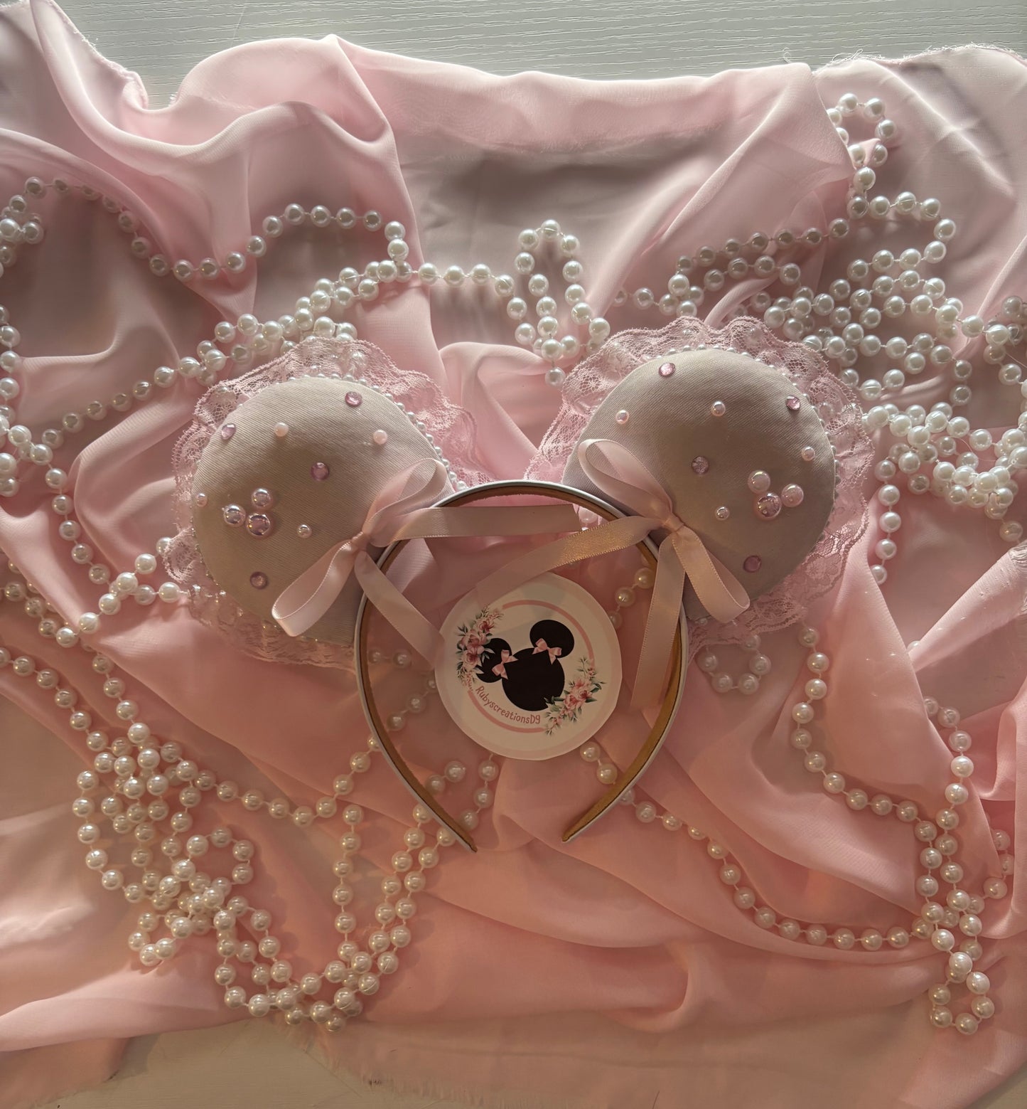 Sapphire pink mouse ears
