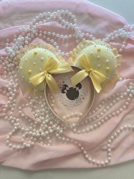 Lemon squeeze coquette mouse ears￼
