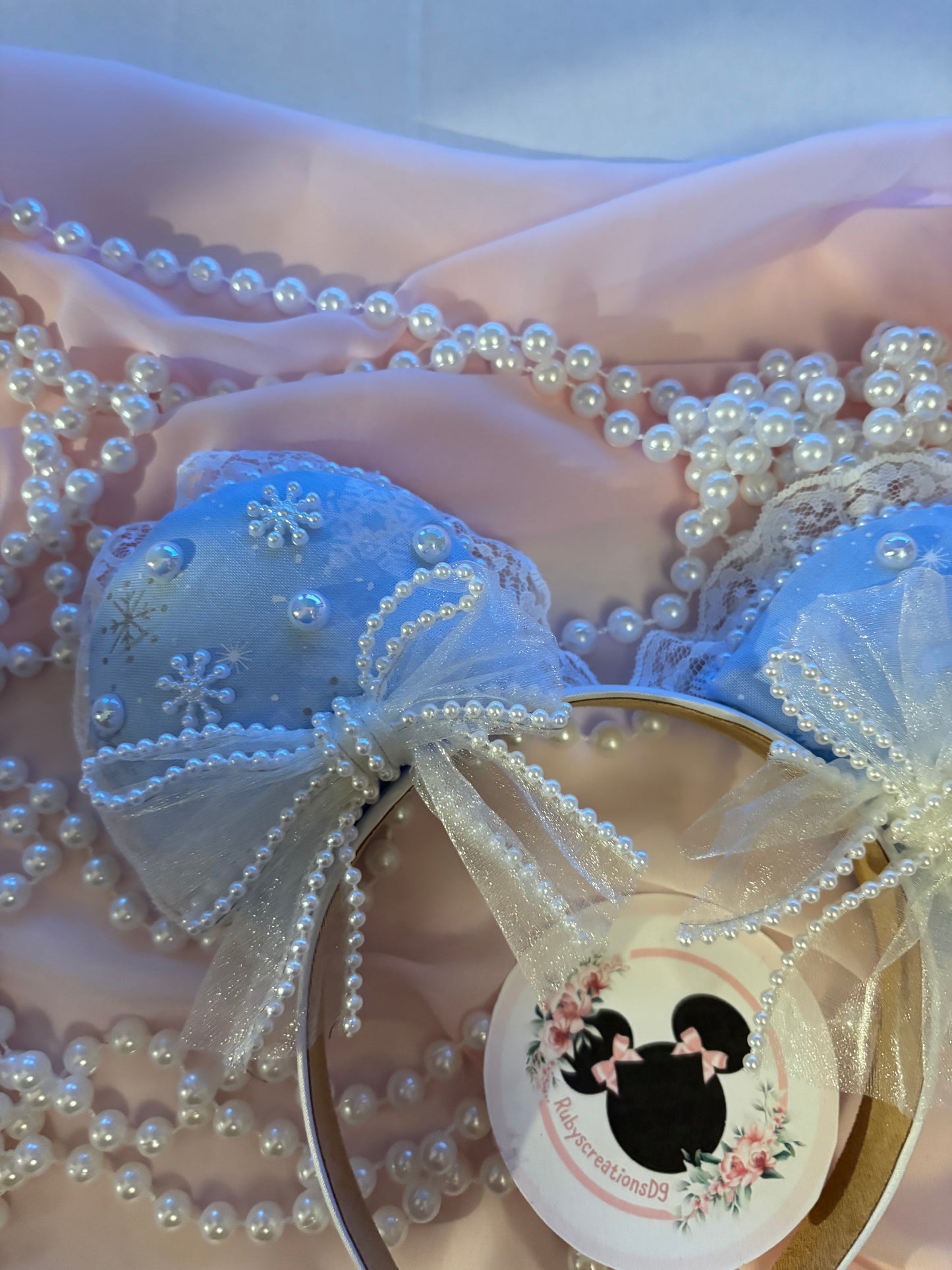 Frozen blue coquette mouse ears