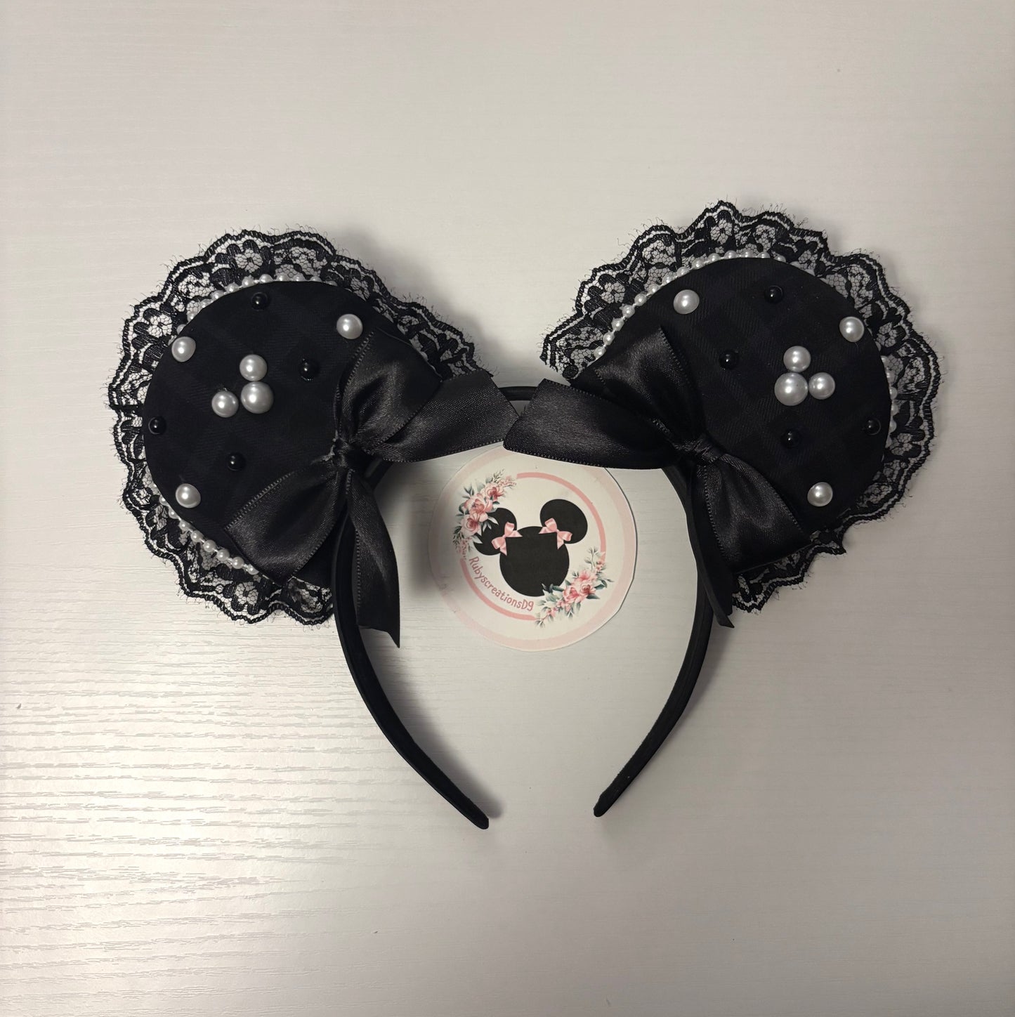 Dark glimmer coquette mouse ears