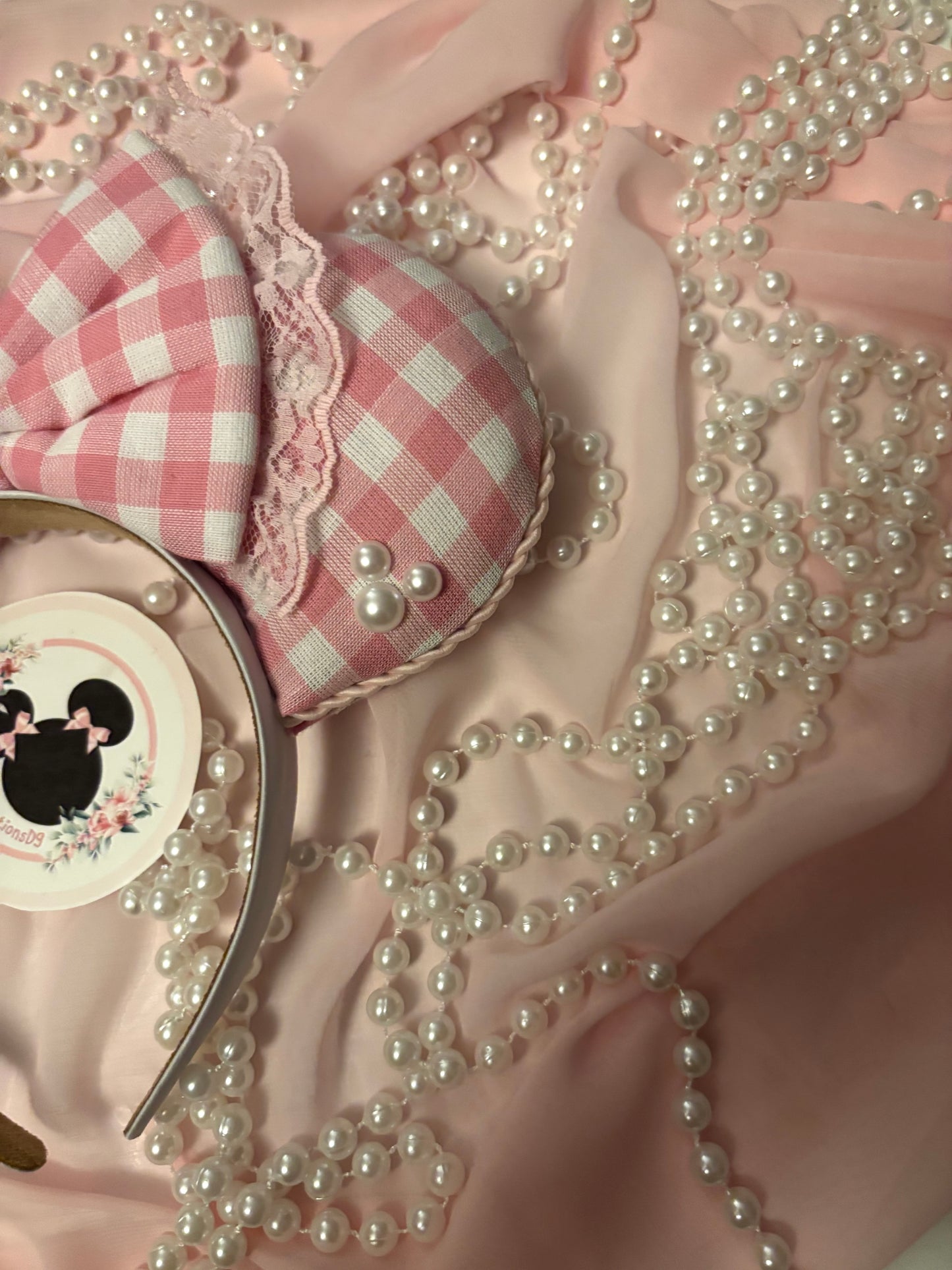 Pink tulip mouse ears