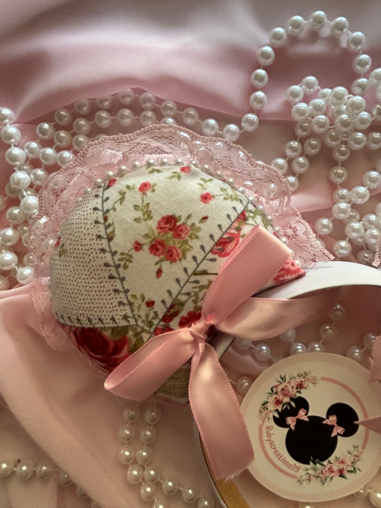 Vintage patch work mouse ears