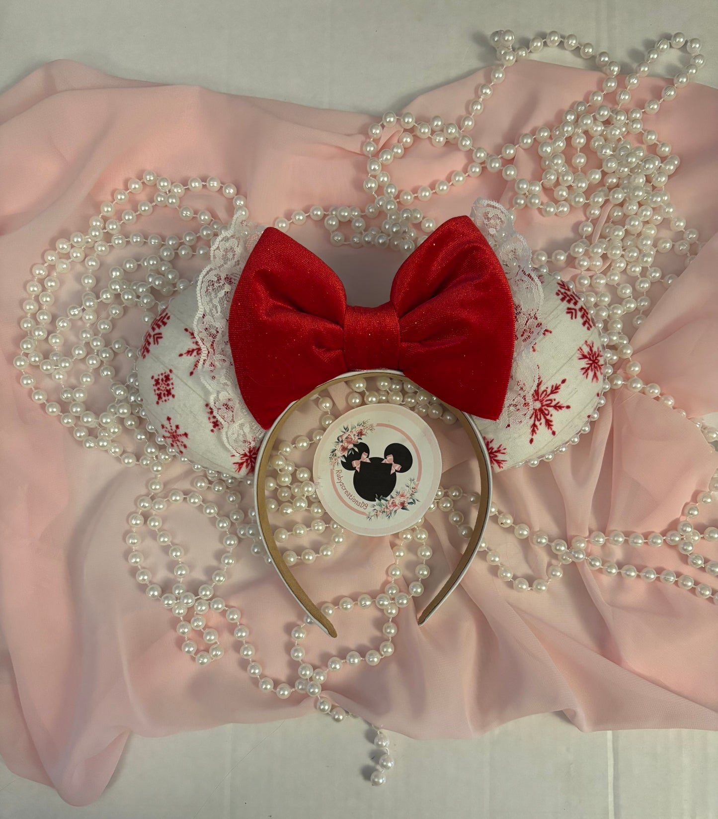 Christina snowflake mouse ears