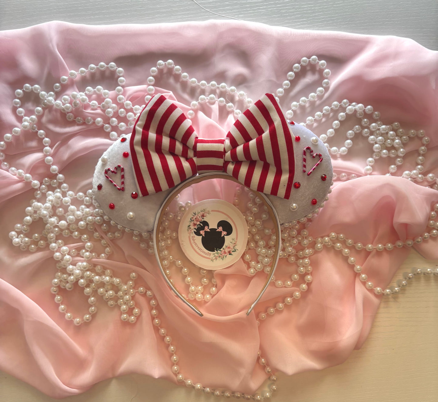 Winter mint mouse ears